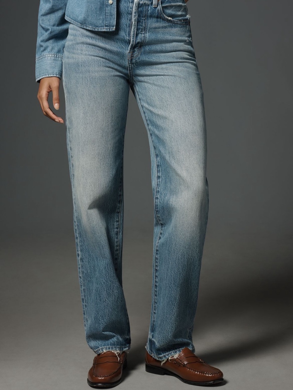 Pistola Cassie High Rise Straight-Leg Jeans - Picture 2 of 9